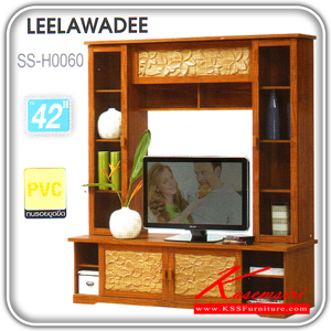 SS-H-0060-ตู้ไซด์บอร์ดสูง 1.80 ม. รุ่น LEELAWADEE ขนาด ก1800xล600xส2005 มม.มี2สี(สีสัก/สีพรีเมี่ยม,สีวอลนัท/สีครีม) ตู้วางทีวี Bird-Bird-ตู้วางทีวี