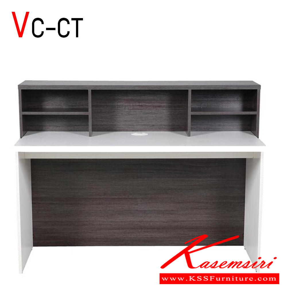 401000028::VC-CT::โต๊ะเคาน์เตอร์โล่งนอกแบบ ขนาดโดยรวม ก1600Xล700Xส1050 มม. ท๊อปไม้ปาติเกิ้ลบอร์ดเคลือบผิวเมลามีนหนา 25 มม. ขาและบังตาหน้าโต๊ะถึงพื้นไม้ปาติเกิ้ลบอร์ดเคลือบผิวเมลามีนหนา 19 มม. วีซี โต๊ะเคาน์เตอร์