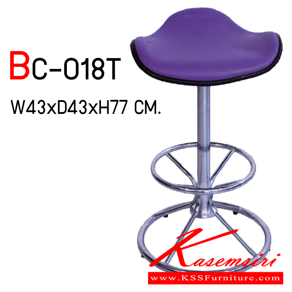 96094::BC-018T::เก้าอี้บาร์ รุ่น BC-018T เก้าอี้บาร์อานม้า ขาบาร์สูง  เก้าอี้บาร์ Elegant