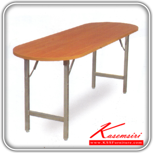 51385098::TFO-60150-80150-60180-80180::A Tokai multipurpose table with laminated topboard and chrome plated base. Available in 4 sizes