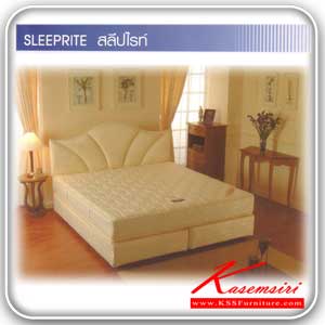 86075::สลีปไรท์::Sleeprite ที่นอนสปริงคุณภาพเส้นผ่าศูนย์กลาง 2.4 มม. ยืดหยุ่นสูง หุ้มผ้า Jacquard มี 3 ขนาด 3.5,5,6 ฟุต ความหนา 8 นิ้ว ที่นอนสปริง Darling