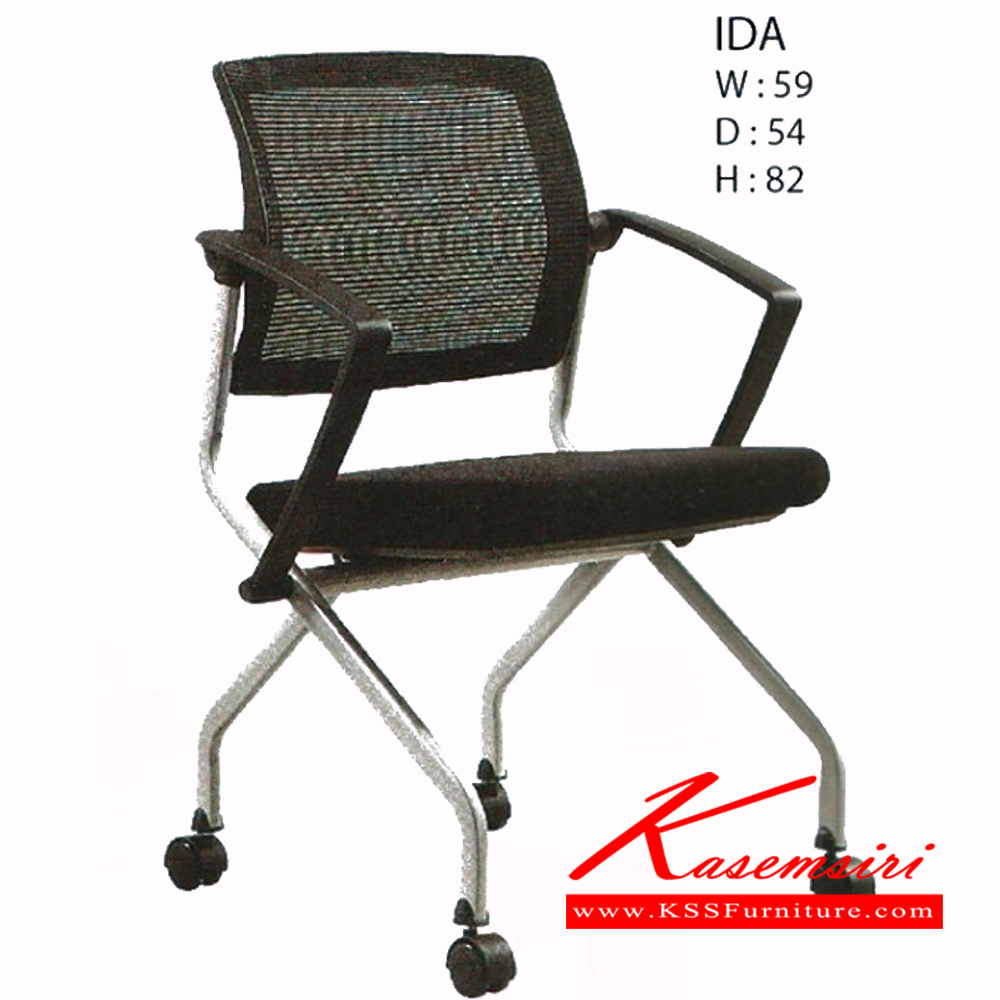 65031::IDA::เก้าอี้ IDA ขนาด ก590xล540xส820มม. เก้าอี้สำนักงาน ฟรอนเทียร์ เก้าอี้สำนักงาน ฟรอนเทียร์