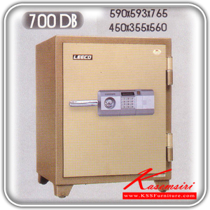 443274019::700-DB::A Leeco safe with TIS standard. Dimension (WxDxH) cm : 59x59.3x76.5. Weight 155 kg