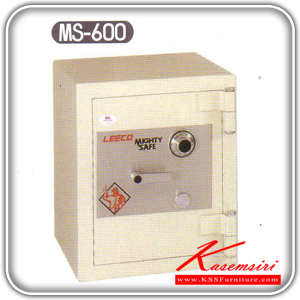 533942021::MS-600::A Leeco safe with TIS standard. Dimension (WxDxH) cm : 53x55.4x63.2. Weight 230 kg