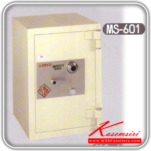 654815200::MS-601::A Leeco safe with TIS standard. Dimension (WxDxH) cm : 58.1x63.1x83.5. Weight 380 kg