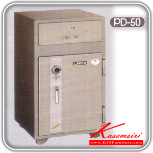 353114477::PD-50::ตู้เซฟลีโก้ มี มอก.130 กิโล ขนาด ก463xล512xส901 มม. ตู้เซฟ Leeco