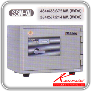171274019::SS-M::A Leeco safe with TIS standard. Dimension (WxDxH) cm : 48.4x43.7x37.2. Weight 53 kg