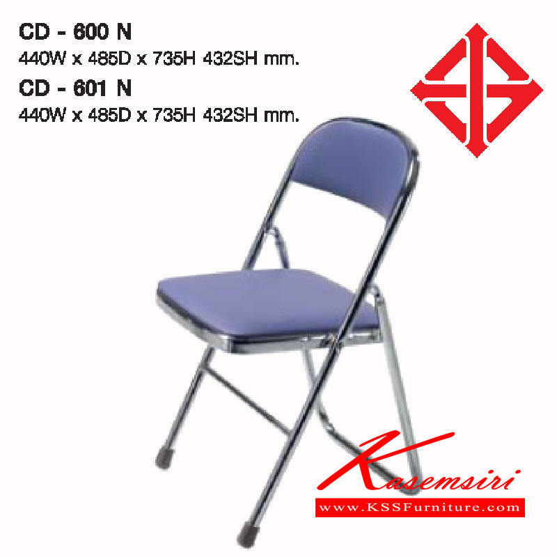 66080::CD-600-601-N::A Lucky folding chair with chrome plated/painted frame. Dimension (WxDxH) cm : 44x48.5x73.5