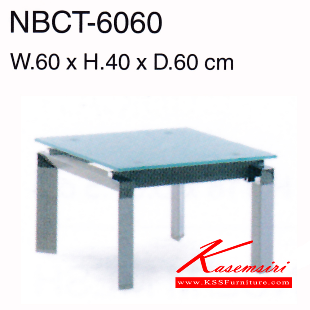 341944022::NBCT-6060::โต๊ะกลางโซฟา รุ่น NBCT-6060 ขนาด ก600xล600xส400มม. กระจก เพอร์เฟ็คท์ โต๊ะกลางโซฟา