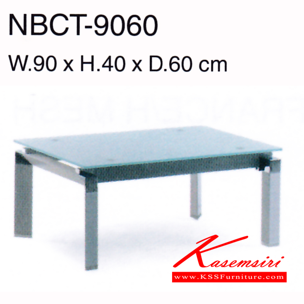 70065::NBCT-9060::โต๊ะกลางโซฟา รุ่น NBCT-9060 ขนาด ก900xล600xส400มม. กระจก เพอร์เฟ็คท์ โต๊ะกลางโซฟา