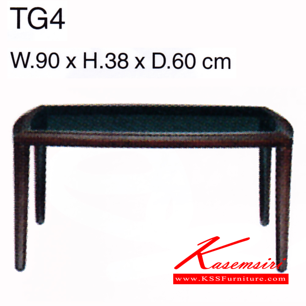 53678040::TG4::โต๊ะกลางโซฟา รุ่น TG4 ขนาด ก900xล600xส380มม. กระจก เพอร์เฟ็คท์ โต๊ะกลางโซฟา