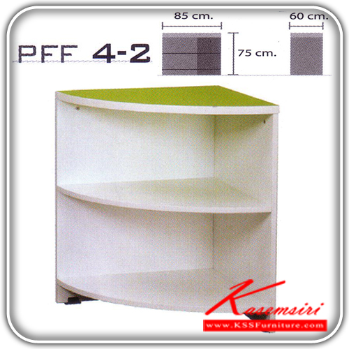 26255200::PFF-4-2::A VC melamine office table with melamine laminated sheet on top surface. Dimension (WxDxH) cm : 85x60x75