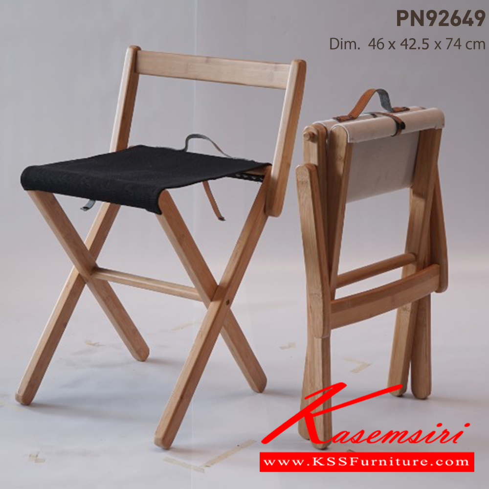 60077::PN92649::เก้าอี้พับ ผ้า ไพรโอเนีย เก้าอี้แฟชั่น
