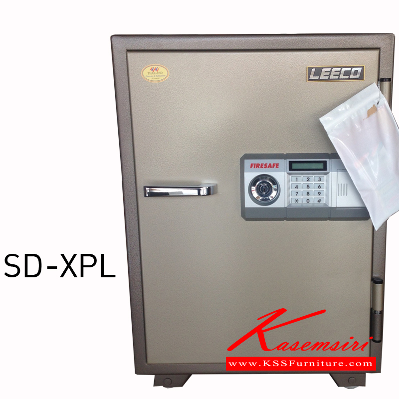 362700045::SD-XPL::ตู้นิรภัยขนาดกลาง แบบติจิตอล ภายในมีถาดพลาสติกสำหรับใส่ของมีค่าและเอกสารต่างๆ
สามารถบันทึกหมายเลขได้ตั้งแต่ 2-8 หลัก ( 100 ล้านเลขหมาย ) ทำงานด้วยระบบถ่าน AA 4 ก้อน
ทนต่อการกัดกร่อน และป้องกันการเกิดสนิมได้ดี คุณภาพกันไฟ 2 ชั่วโมง ที่อุณหภูมิ 1,010 องศา