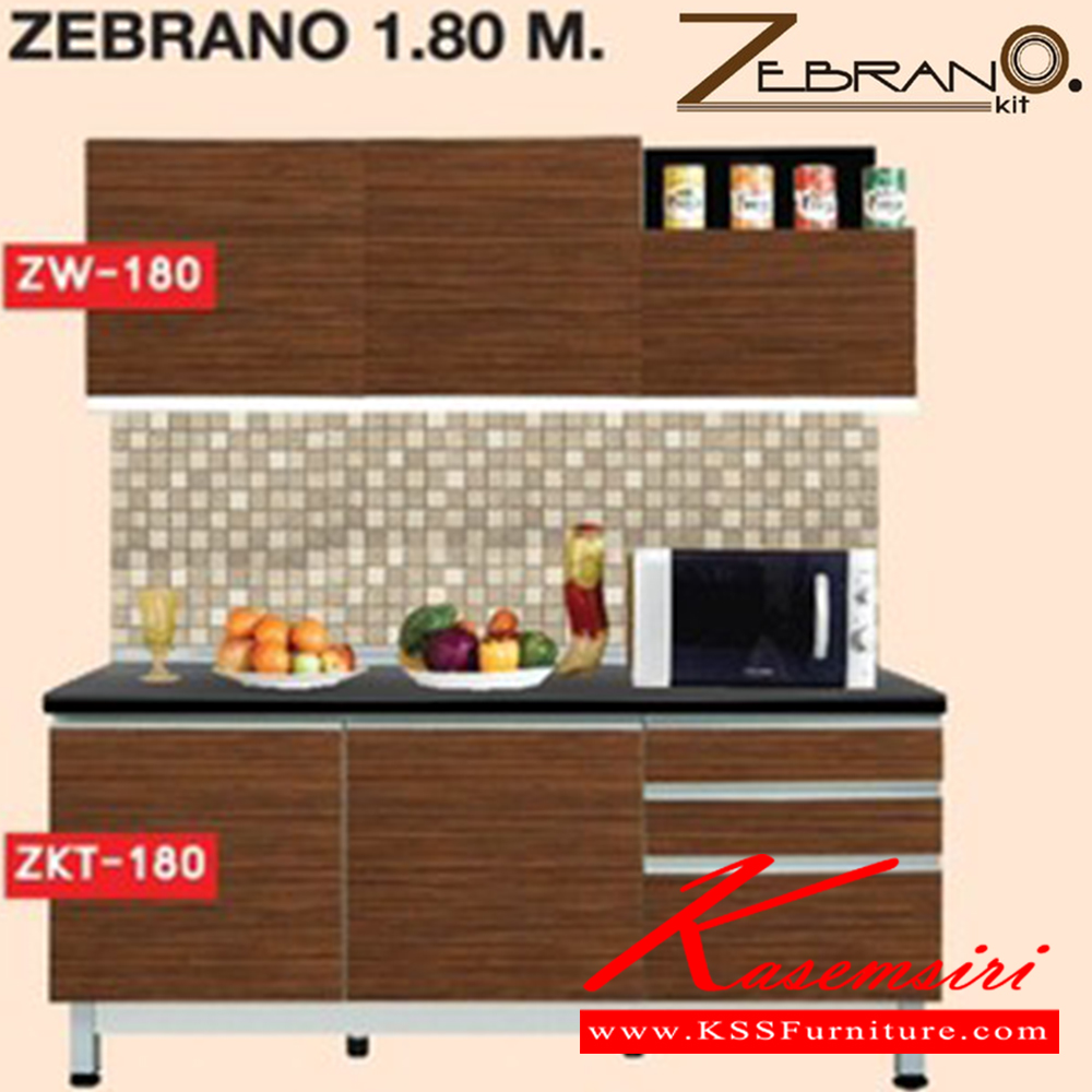 03089::ZW-180-ZKT-180::A Sure kitchen set including floating cabinet. Dimension (WxDxH) cm : 180x35x60. Counter. Dimension : 180x60x84