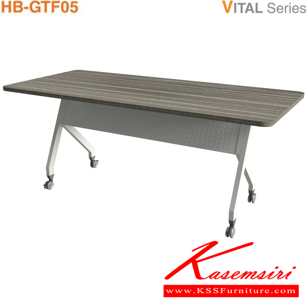 54031::HB-GTF05::โต๊ะพับเอนกประสงค์ มีขนาด 160 และ 180 ซม. TOP เมลามีน กันโป๊เหล็ก มีให้เลือก4สี(MJ4,EJ5,WHN,GKN) ไทโย โต๊ะอเนกประสงค์