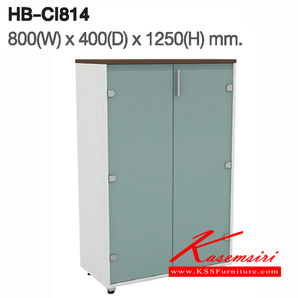 201500025::HB-CI14::ตู้เก็บเอกสารขนาดกลาง รุ่น HB-CI14 ขนาด ก900xล400xส1250มม. ใส่แฟ้มเอกสารแบบตั้งได้ 3 ชั้น แบบบานเปิด กระจกซาติน มี 3 สีให้เลือก ตู้เอกสาร-สำนักงาน ไทโย