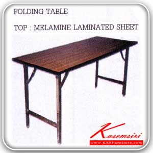 41306030::TL::A Tokai folding multipurpose table with melamine laminated sheet and chromium legs. Available in 8 sizes.