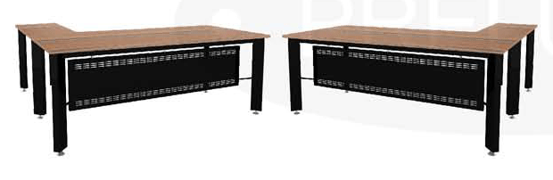 73052::BDK-P2018::โต๊ะทำงาน 200 มม. (เพื่อการใช้งานที่เหมาะสมสามารถเลือกได้ทั้งซ้ายเเละขวา)  โต๊ะสำนักงานเมลามิน PRELUDE