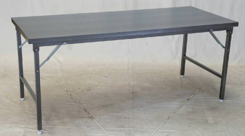 16085::MTB::โต๊ะพับอเนกประสงค์ Top เหล็ก รุ่น MTB สีระเบิด คานและขาสีระเบิด อีลิแกนต์ โต๊ะพับอเนกประสงค์-หน้าเหล็ก