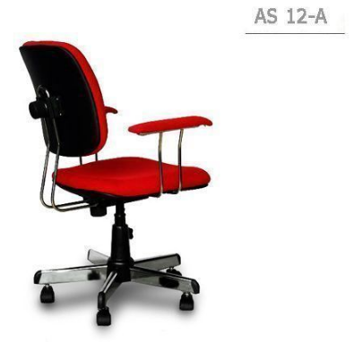 53066::AS-11::An Asahi AS-11 series office chair with backrest tilting mechanism and adjustable locked-screw/gas lift extension. 3-year warranty for the frame of a chair under normal application and 1-year warranty for the plastic base and accessories. Dimension (WxDxH) cm : 45x51-55x80-85. Available in 3 seat styles: PVC leather, PU leather and Cotton. asahi Office Chairs asahi Office Chairs