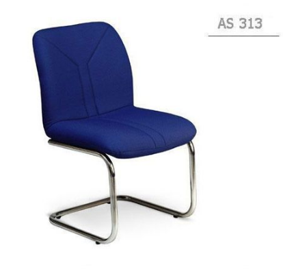 63040::AS-313::An Asahi AS-313 series office chair. 3-year warranty for the frame of a chair under normal application and 1-year warranty for the plastic base and accessories. Dimension (WxDxH) cm : 49x62x81. Available in 3 seat styles: PVC leather, PU leather and Cotton.