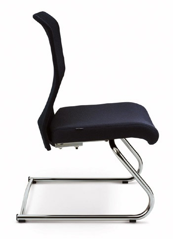 13091::M5::An Asahi M5 series office chair 3-year warranty for the frame of a chair under normal application and 1-year warranty for the plastic base and accessories. Dimension (WxDxH) cm : 47x59x92. Row Chairs