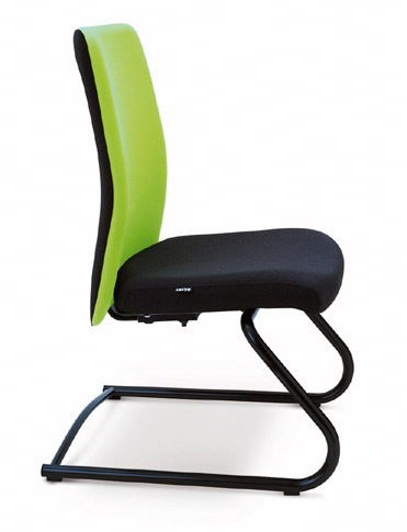 15018::ME04::An Asahi ME04 series office chair with 3-year warranty for the frame of a chair under normal application and 1-year warranty for the plastic base and accessories. Dimension (WxDxH) cm : 47x55x92. Row Chairs asahi visitor's chair