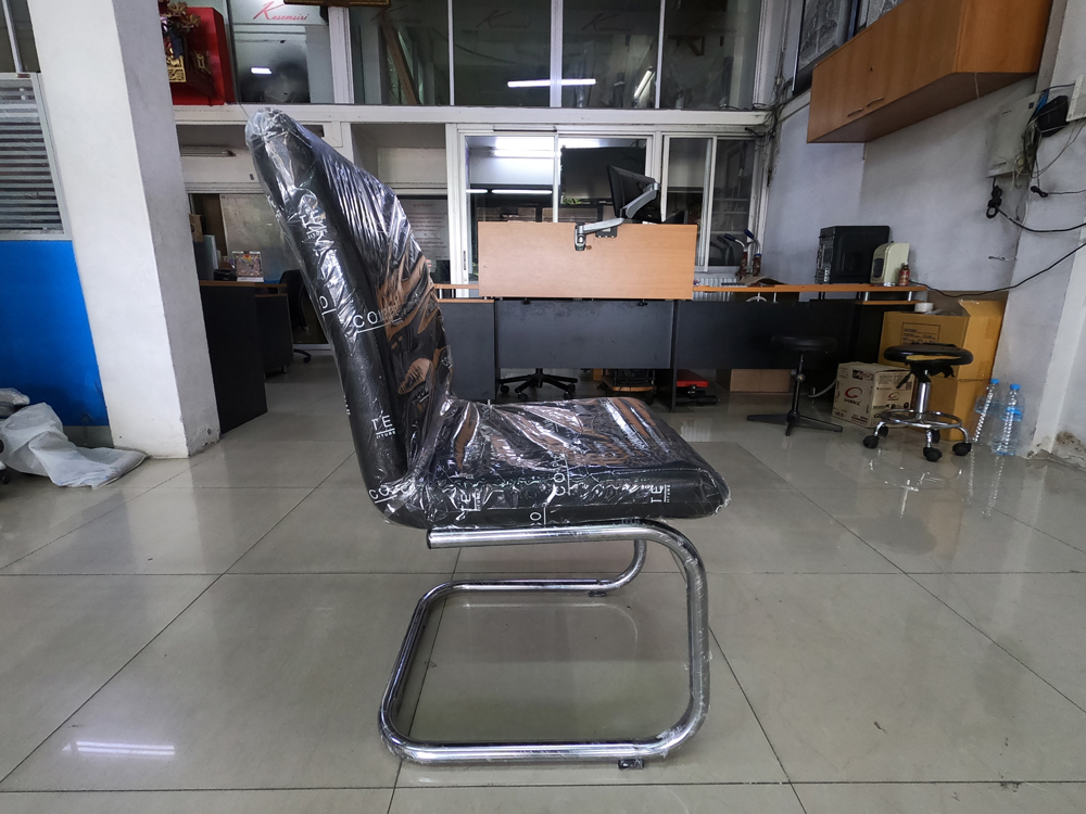 62090::CCP-305C::เก้าอี้พักคอย CCP-305C ขนาด ก550xล600xส900 มม. โครงขาตัวC ขาเหล็กพ่นดำ,ขาเหล็กชุบ สวิงหลัง เก้าอี้สำนักงาน คอมพลีท รับประกัน1ปี
