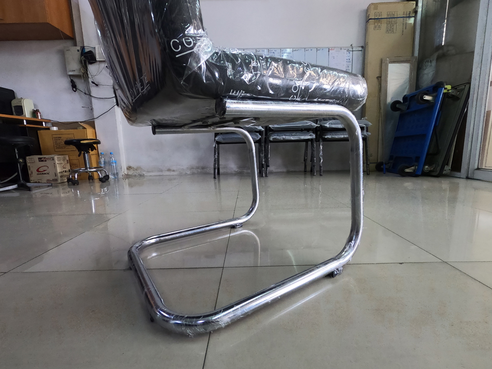 62090::CCP-305C::เก้าอี้พักคอย CCP-305C ขนาด ก550xล600xส900 มม. โครงขาตัวC ขาเหล็กพ่นดำ,ขาเหล็กชุบ สวิงหลัง เก้าอี้สำนักงาน คอมพลีท รับประกัน1ปี
