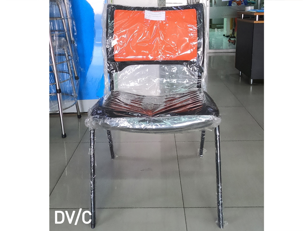 19011::DV/C::เก้าอี้เอนกประสงค์  โครงเหล็กพ่นสีดำ ที่นั่งเลือกสีผ้าCATและหนังMVN พนักพิงค์หลังเลือกผ้าMD ขนาด490x570x850 มม. เก้าอี้เอนกประสงค์ MONO