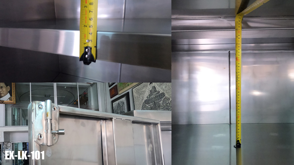 40097::EX-LK-101::ตู้เอกสาร สแตนเลส ขนาด 915Wx457Dx1830H สแตนเลส เกรด304 หนา 1 มม. ทั้งใบ

**สินค้าสั่งทำพิเศษ ตู้สแตนเลส เอสพีดี