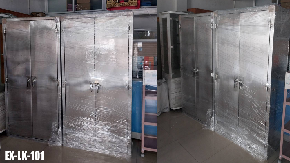 39063::EX-LK-101::ตู้เอกสาร สแตนเลส ขนาด 915Wx457Dx1830H สแตนเลส เกรด304 หนา 1 มม. ทั้งใบ

**สินค้าสั่งทำพิเศษ ตู้สแตนเลส เอสพีดี