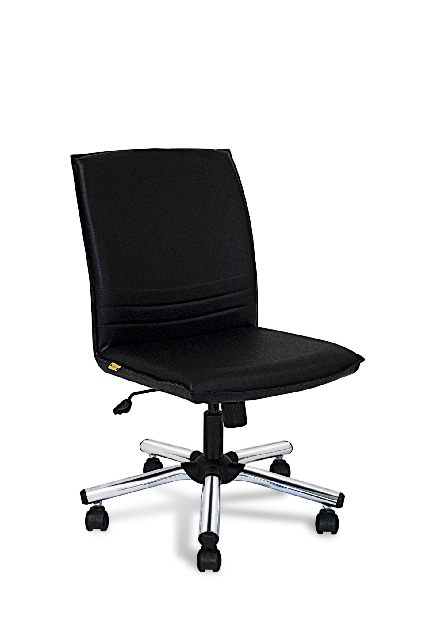 83088::F18-C::เก้าอี้ผู้บริหาร F18-C ขนาด ก490Xล640Xส870 มม. สูงถึงที่นั่ง 440 มม. หุ้มได้2แบบ ผ้าฝ้าย,หนังเทียม ไม่มีท้าวแขน มีก้อนโยก ปรับสูงต่ำด้วยระบบโช็คแก๊ส ขาชุปโครเมียม (สินค้ารับประกันคุณภาพ 1 ปี ไม่รวมวัสดุหุ้ม) เก้าอี้สำนักงาน ฟอร์เต้ ฟอร์เต้ เก้าอี้สำนักงาน