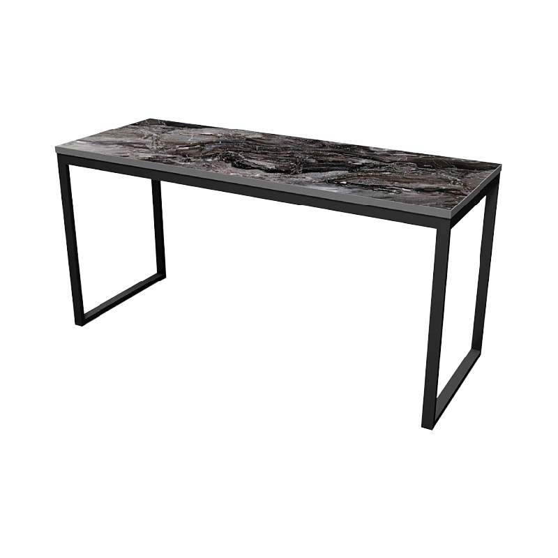 46092::HBD-1660(ขาว/ลายหิน)::โต๊ะอเนกประสงค์ 160 x 60 ซม.  ขนาด  ก. 160 ซม.x ล 60 ซม.x ส 75 ซม. สีขาว/ลายหิน  ชัวร์ โต๊ะอเนกประสงค์