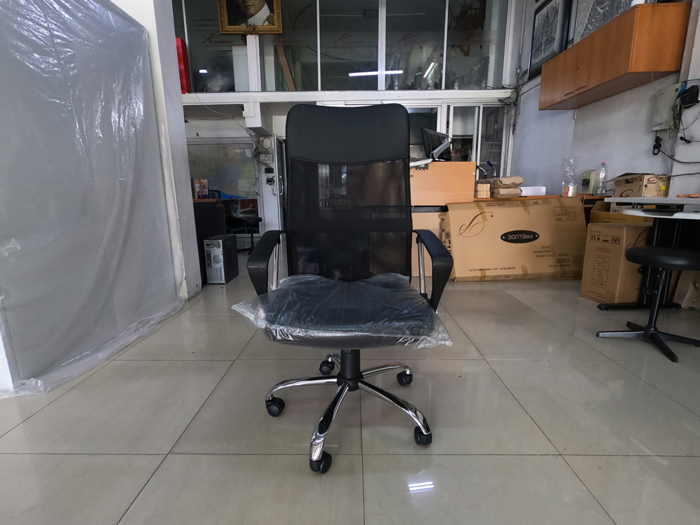 33017::INTEL1::เก้าอี้สำนักงาน ขนาด ก630xล640xส1100-1190 มม. สีดำ,สีส้ม,สีน้ำเงิน บีที เก้าอี้สำนักงาน (พนักพิงสูง)