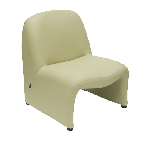 722054460::M-1::An Itoki modern sofa for 1 person with cotton/PVC leather seat. Dimension (WxDxH) cm : 62x65x76 ITOKI Large Sofas&Sofa  Sets