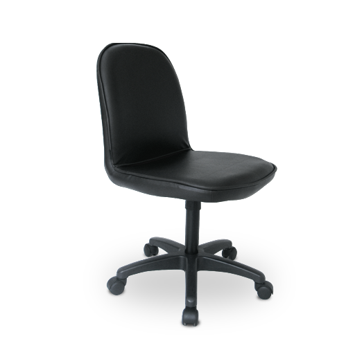 37061::TK-37::เก้าอี้สำนักงาน ขาพลาสติก มีเบาะผ้าฝ้าย/หนังเทียม ขนาด ก510xล600xส850 มม. เก้าอี้สำนักงาน ITOKI