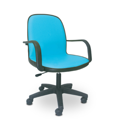 94055::TK-38-H::เก้าอี้สำนักงาน ขาพลาสติก สามารถปรับระดับสูง-ต่ำได้ มีเบาะผ้าฝ้าย/หนังเทียม ขนาด ก570xล600xส850-950 มม. เก้าอี้สำนักงาน ITOKI