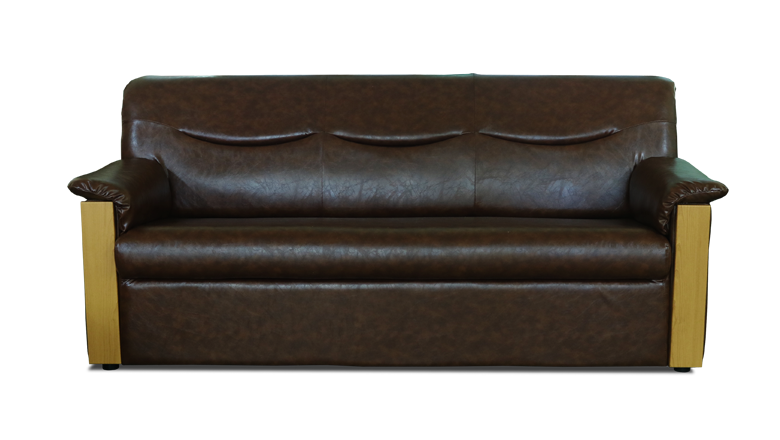 40039::TROS-3::An Itoki modern sofa for 3 persons with cotton/PVC leather/genuine leather seat. Dimension (WxDxH) cm : 185x80x82