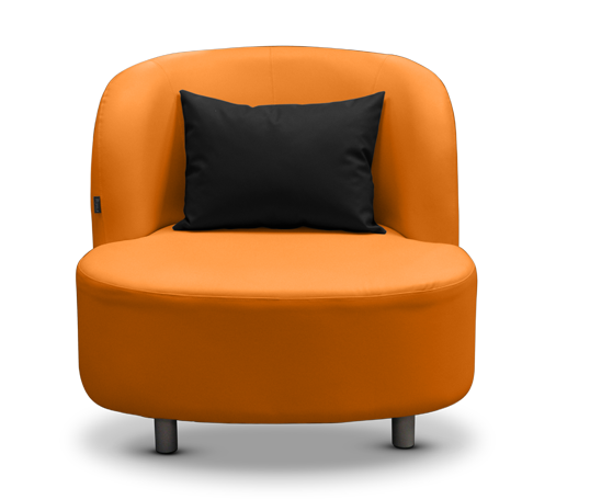 64068::WIGAN-2::An Itoki modern sofa for 2 persons with cotton/PVC leather-cotton seat. Dimension (WxDxH) cm : 157x85x85 ITOKI Modern Sofas