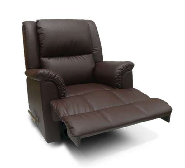 96010::LUNIA::An Itoki armchair with PVC leather/genuine leather seat. Dimension (WxDxH) cm : 84x97-138x95