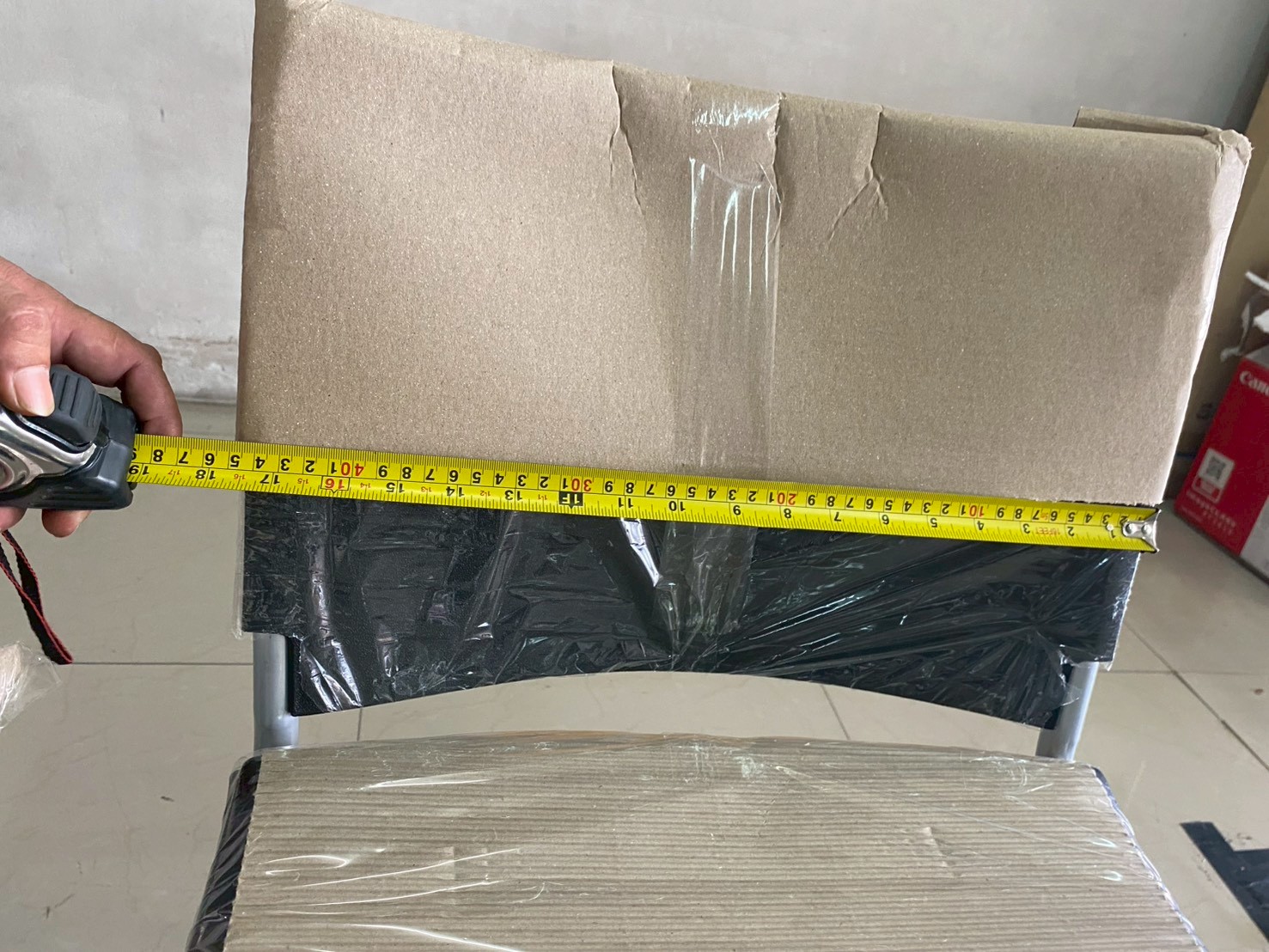 08067::VC-914::เก้าอี้แถวพักคอย แบบมีที่วางของ คานเหล็กพ่นสี ขาชุบโครเมี่ยม วีซี เก้าอี้พักคอย วีซี เก้าอี้พักคอย