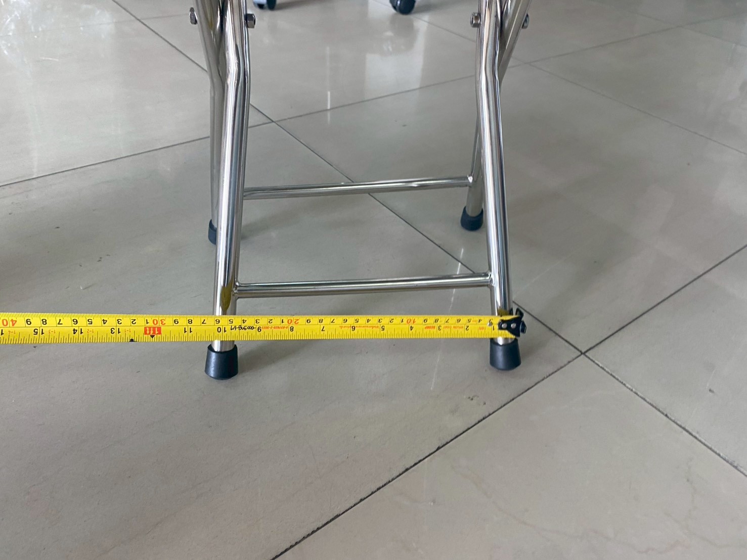 56072::SD-CH-009::เก้าอี้กลมพับได้ ขนาด ก300xส470มม. เอสพีดี เก้าอี้สแตนเลส