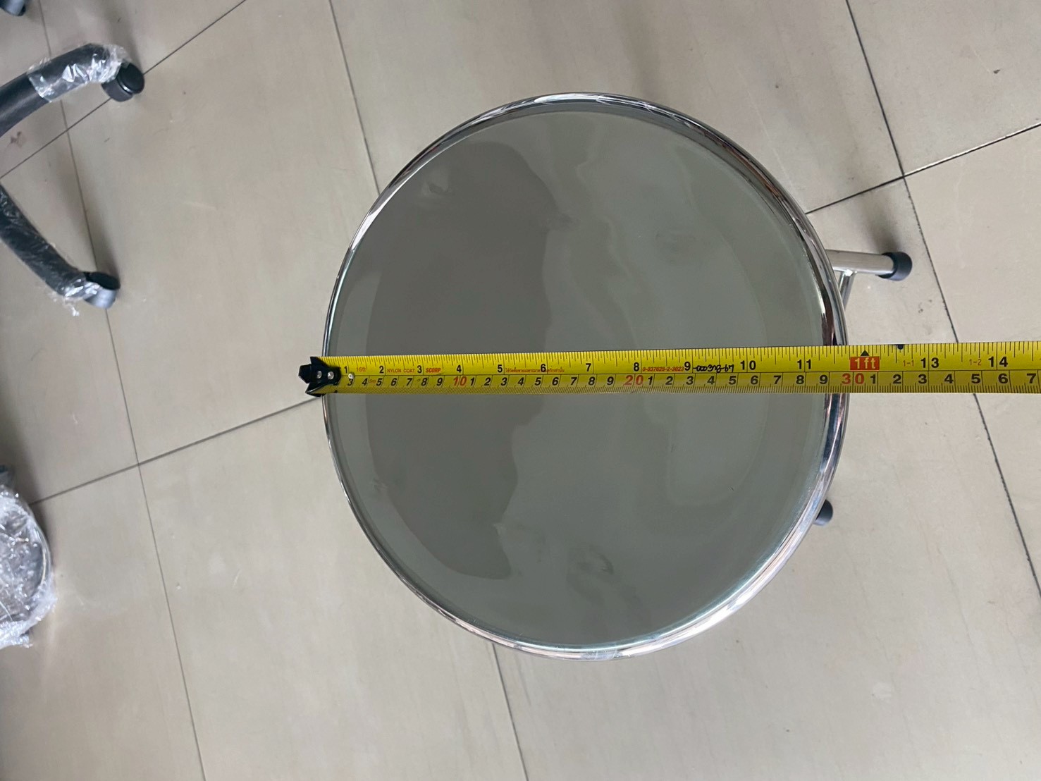 56072::SD-CH-009::เก้าอี้กลมพับได้ ขนาด ก300xส470มม. เอสพีดี เก้าอี้สแตนเลส