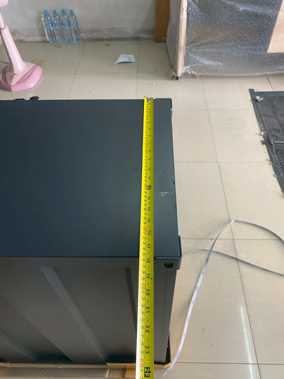 31092::CG-943L::ตู้อเนกประสงค์ 2 บานเปิด ขนาด ก900xล450xส958 มม. สีเทาดำ,สีขาว ชั้นวางปรับระดับได้ 2 แผ่น  ชัวร์ ตู้อเนกประสงค์เหล็ก