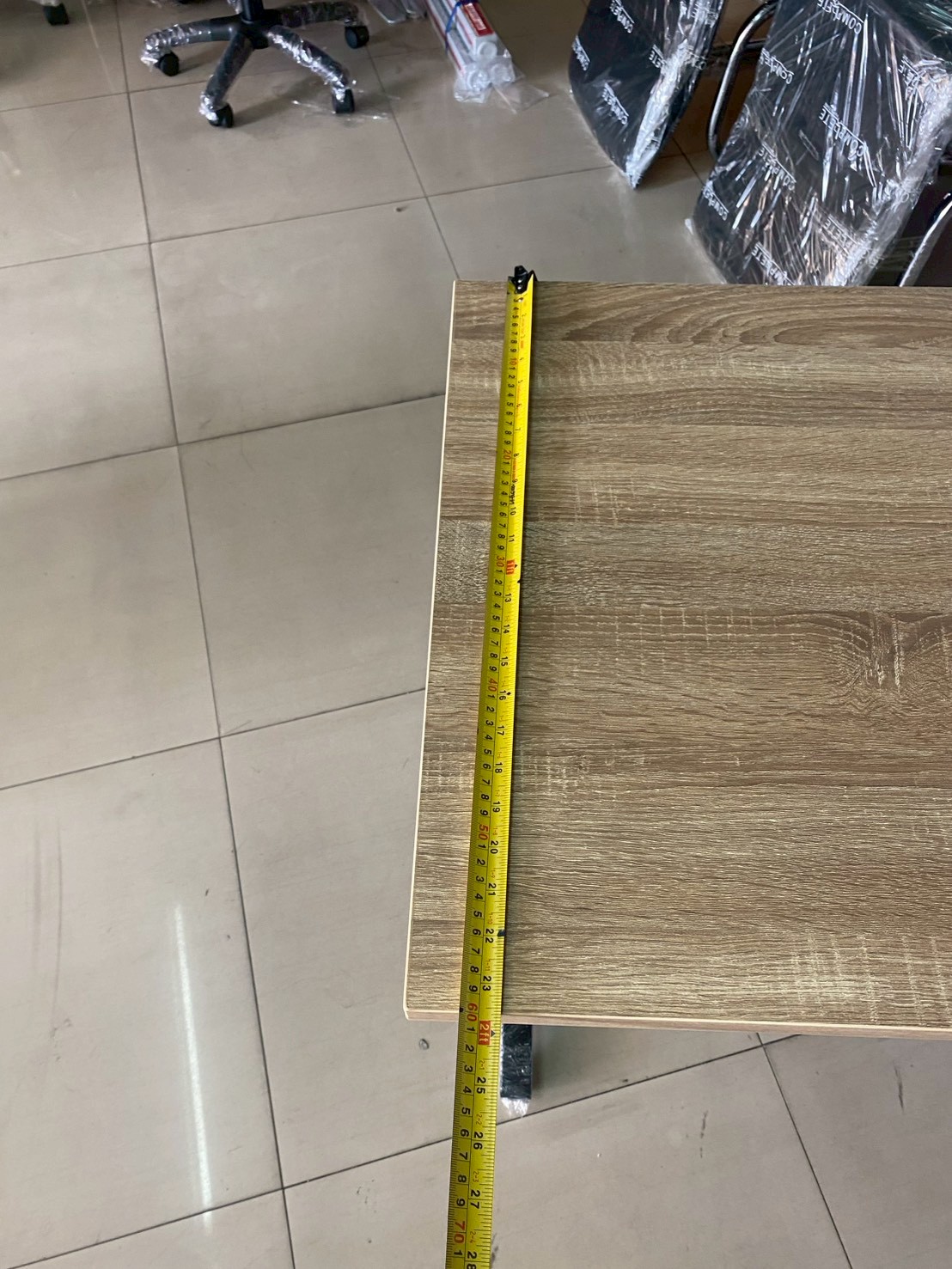 49031::S-DK800::โต๊ะทำงานโล่ง 80 cm. ขนาดW80.0 x D60.0 x H75.0 CM. มีให้เลือก 2 สี : เชอรี่/กราไฟท์ , โซโน/กราไฟท์ พรีลูด โต๊ะทำงาน