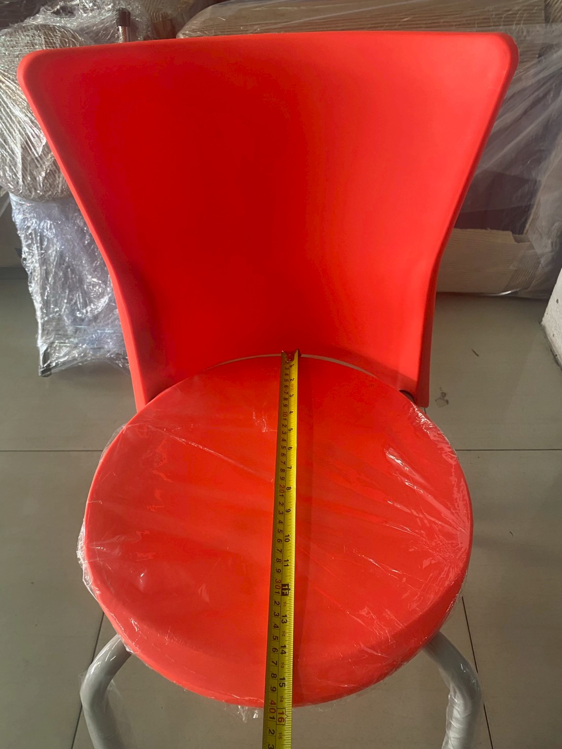 78021::DT-134::เก้าอี้พลาสติก ขาพ่นสี เก้าอี้เอนกประสงค์ VC