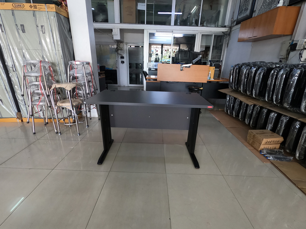 44012::PDK-P1260::A Prelude multipurpose table with wooden topboard and steel base. Dimension (WxDxH) cm : 120x60x75