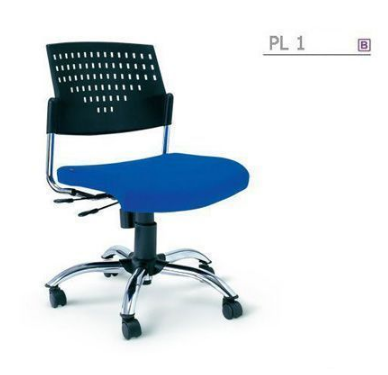 79080::PL-1::โยกหลังพิง ไม่มีเท้าแขน ขาเหล็กชุบมี เบาะหนัง PVC,PU,และเบาะผ้าฝ้าย เก้าอี้สำนักงาน asahi อาซาฮี เก้าอี้สำนักงาน
